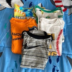 Singlets / Bodysuits / 5 Pieces / Boys